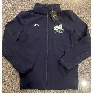 NWT UNDER ARMOUR Men's Caltopia Branded Squad 3.0 Full Zip Warm-Up Jacket Size S